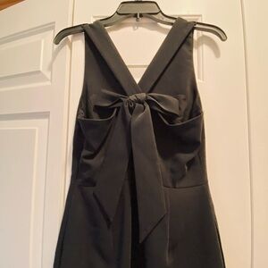 Banana Republic Black Back Bow Dress